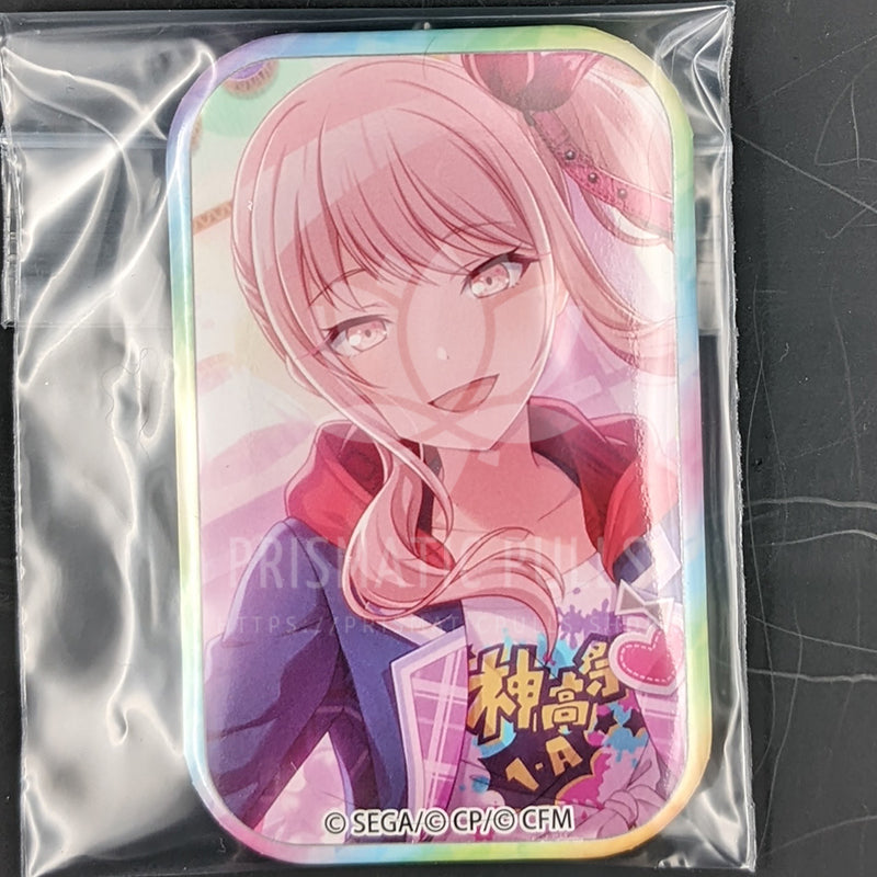 Project SEKAI - Square Can Badge - Mizuki Akiyama ("KAMIYAMA HIGH FESTIVAL!" trained ver.)