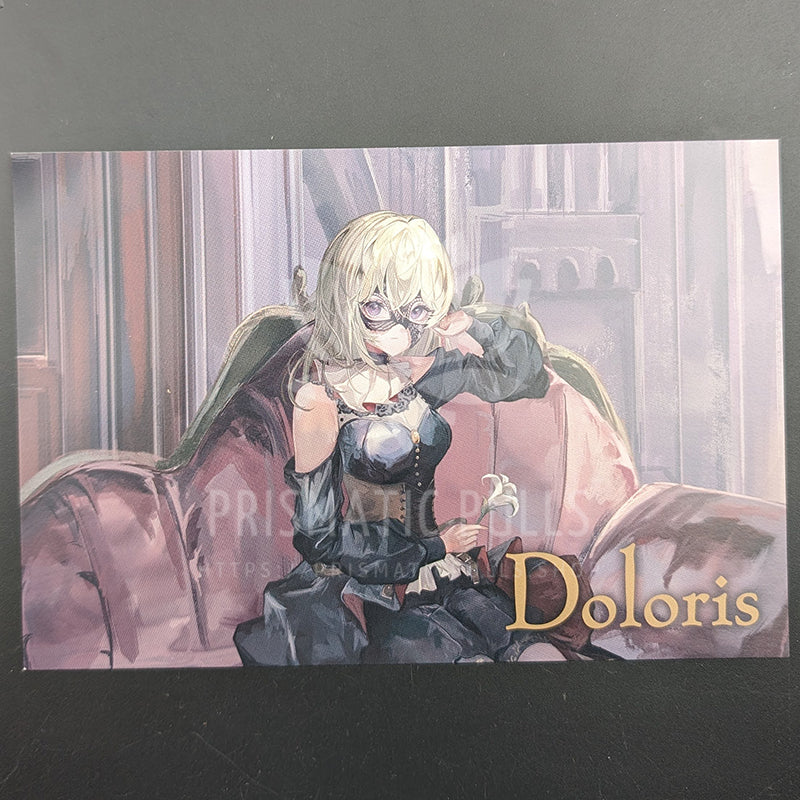 BanG Dream! - CD Benefit Postcard - "Alea jacta est" - Doloris (Uika Misumi)