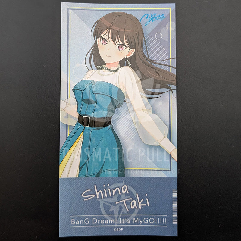 BanG Dream! - Ticket Sticker - Taki Shina (Jump ver.)
