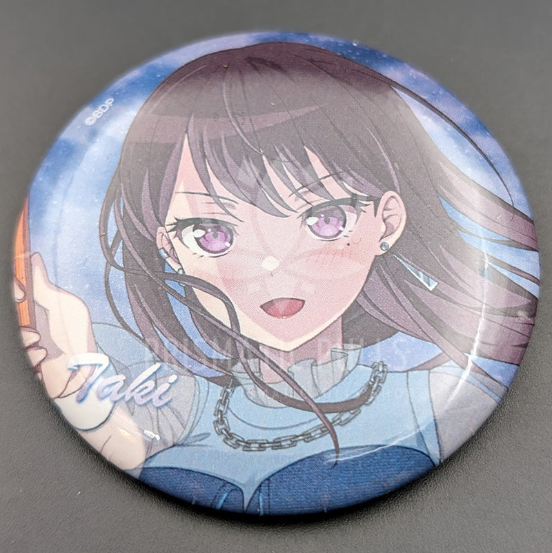 BanG Dream! - Can Badge - Taki Shina (Comic Market 103 ver.)