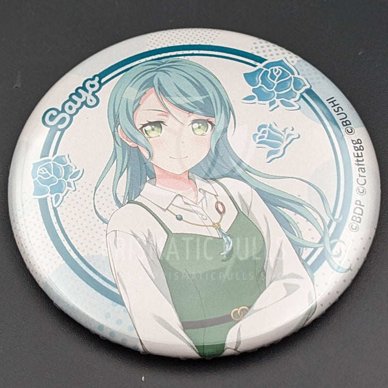 BanG Dream! - Can Badge - Sayo Hikawa (Happy Days ver.)