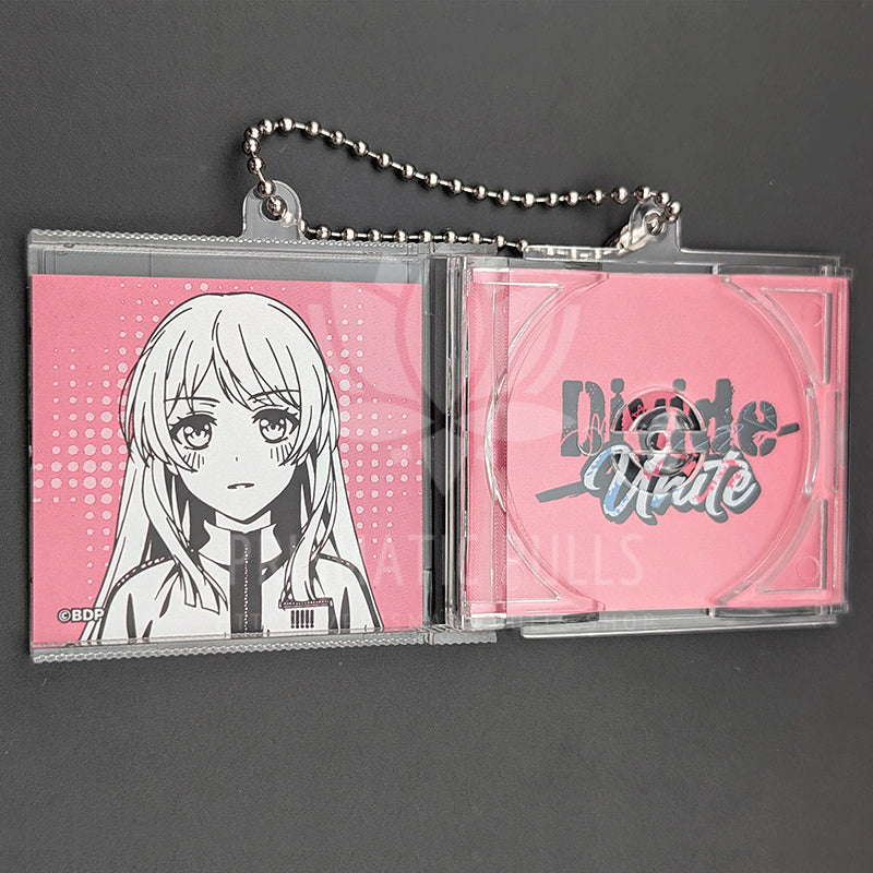 BanG Dream! Divide/Unite LIVE - Acrylic Keychain - Anon Chihaya (CD ver.)