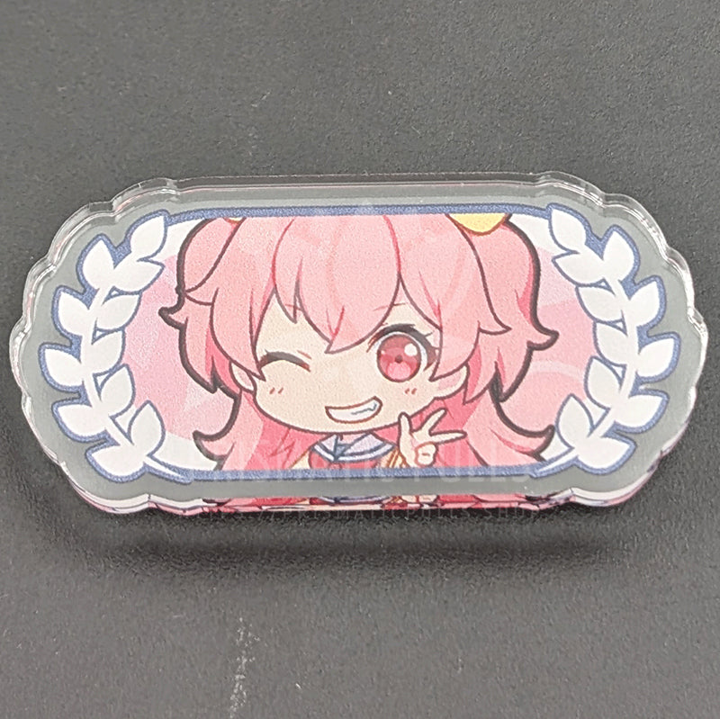 Project SEKAI - Mini Title Acrylic Badge - Airi Momoi
