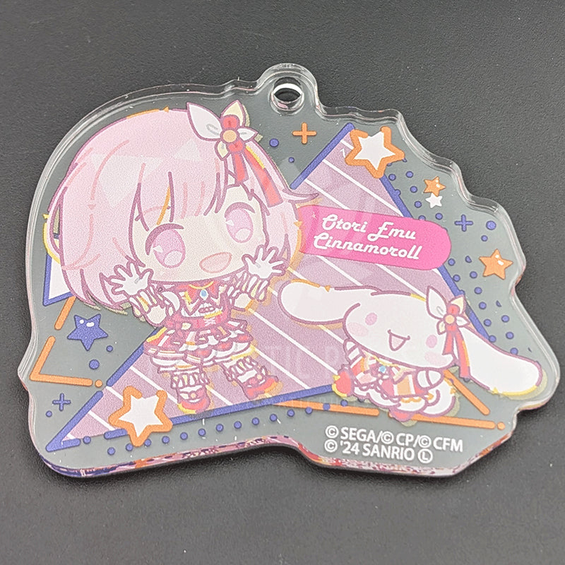Project SEKAI × Sanrio - Chibi Acrylic Keychain - Emu Otori