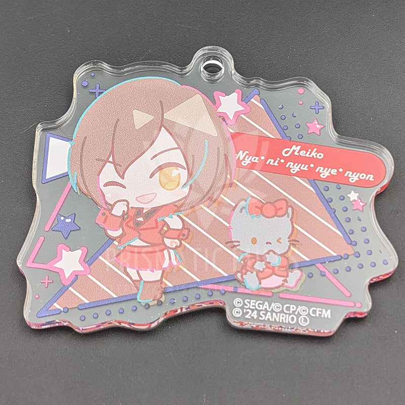 Project SEKAI × Sanrio - Chibi Acrylic Keychain - MEIKO