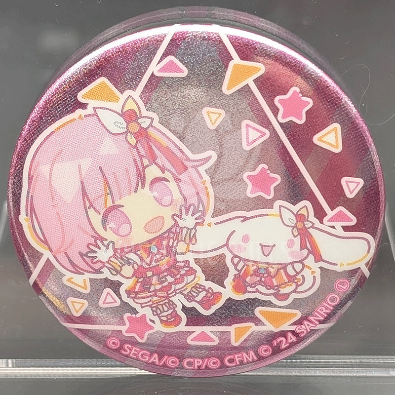 Project SEKAI × Sanrio - Hologram Can Badge - Emu Otori