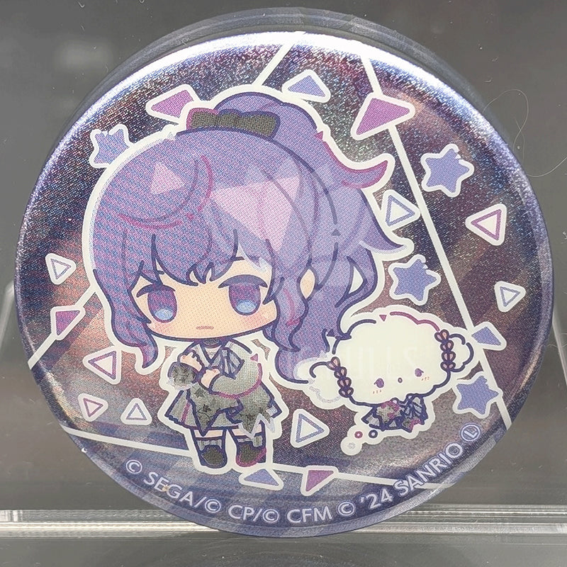 Project SEKAI × Sanrio - Hologram Can Badge - Mafuyu Asahina