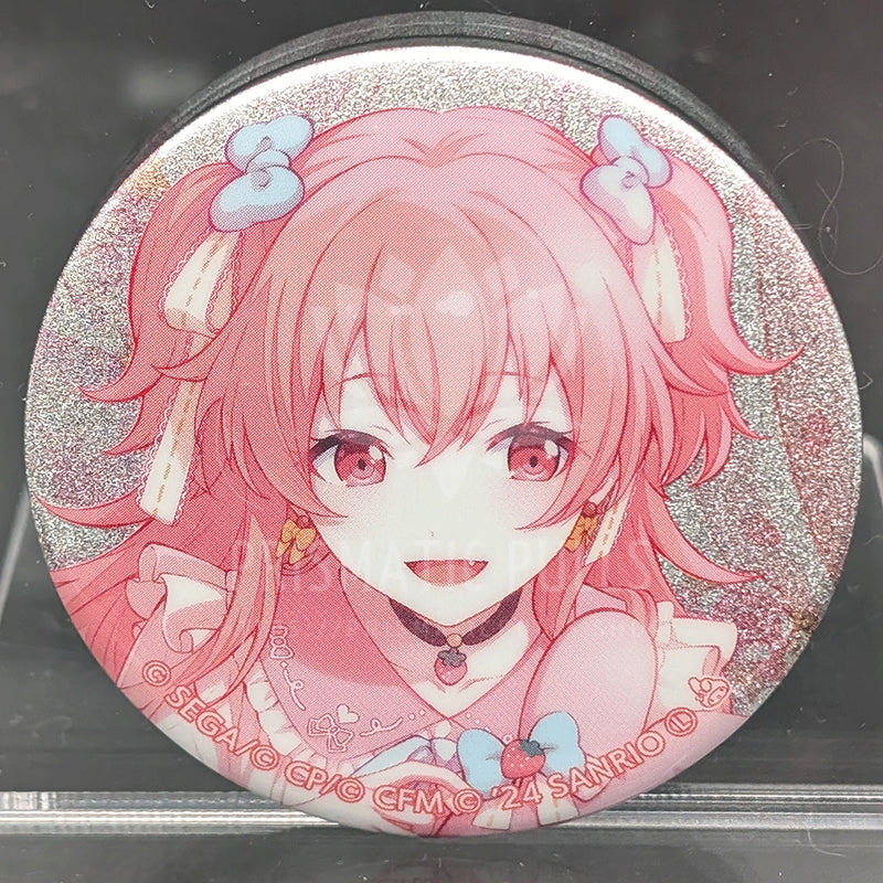 Project SEKAI × Sanrio - Glitter Can Badge - Airi Momoi