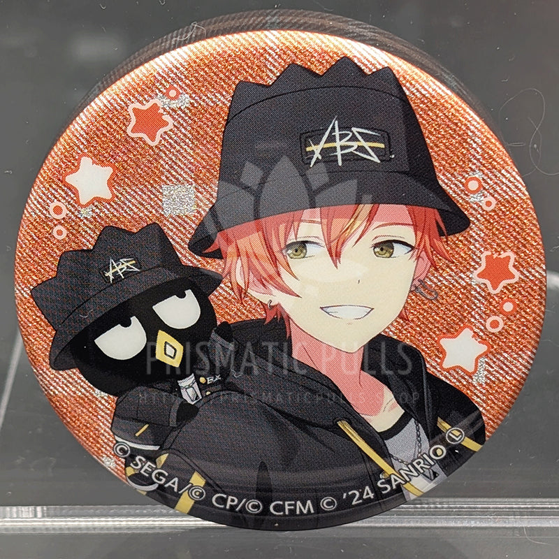 Project SEKAI × Sanrio - Glitter Can Badge - Akito Shinonome
