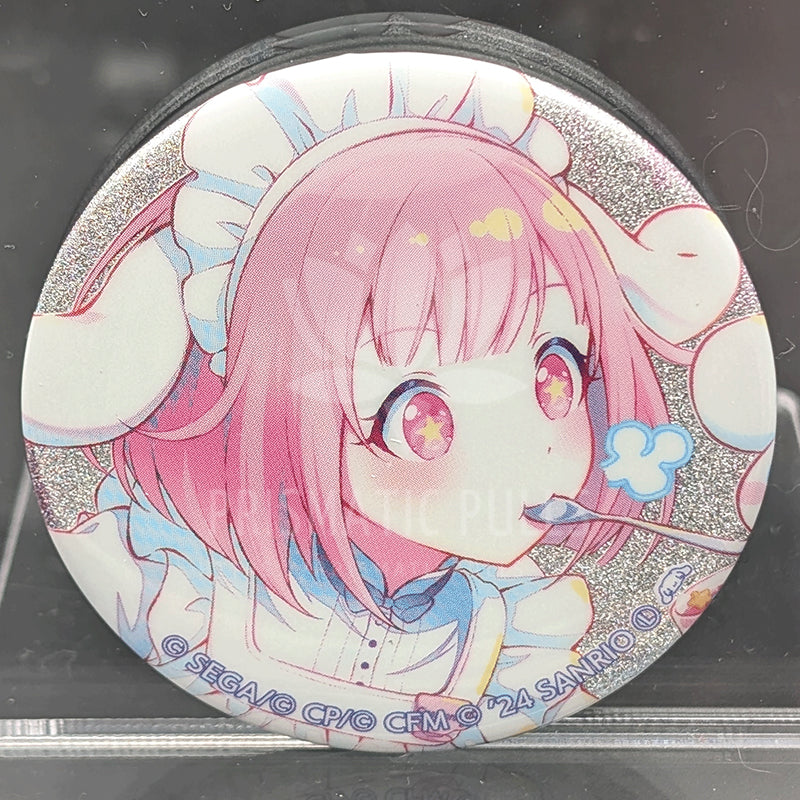 Project SEKAI × Sanrio - Glitter Can Badge - Emu Otori
