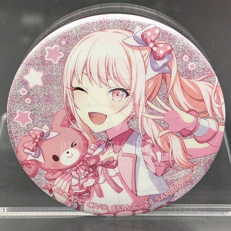 Project SEKAI × Sanrio - Glitter Can Badge - Mizuki Akiyama