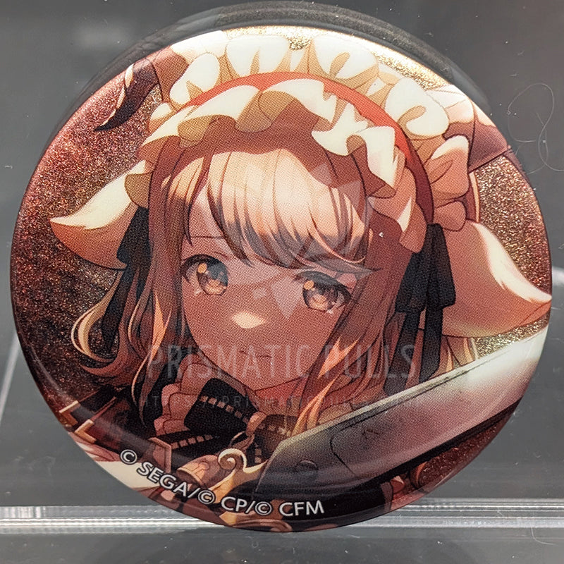Project SEKAI - Glitter Can Badge - Minori Hanasato ("Screaming?! Welcome to the Forest of Wolves!" trained ver.)