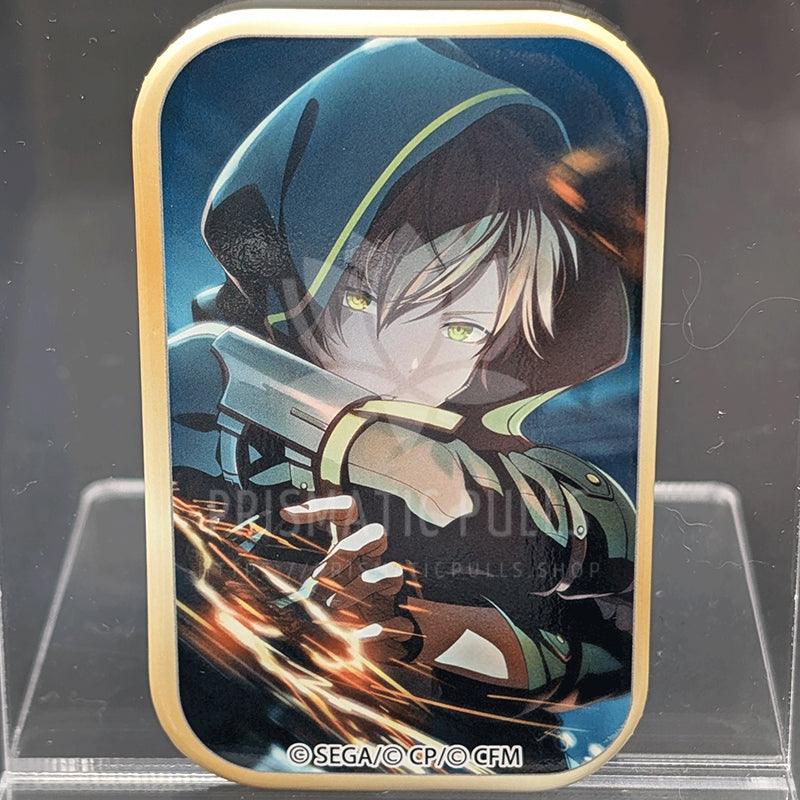 Project SEKAI - Square Can Badge - Akito Shinonome ("Close game/OFFLINE" trained ver.)
