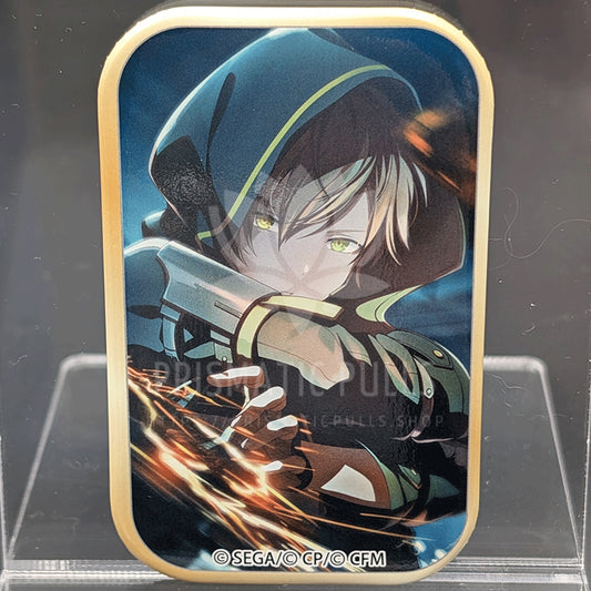 Project SEKAI - Square Can Badge - Akito Shinonome ("Close game/OFFLINE" trained ver.)