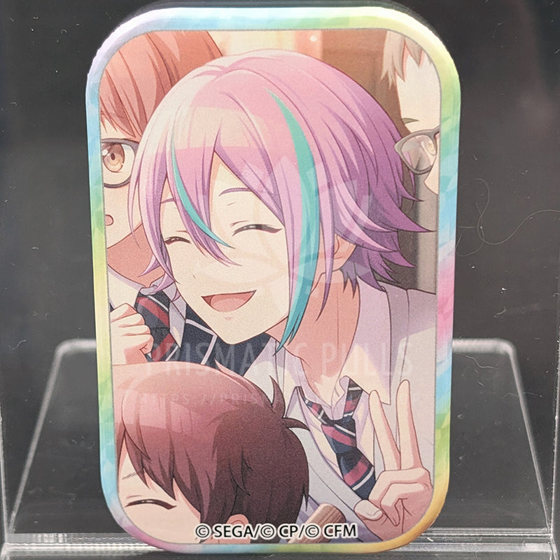 Project SEKAI - Square Can Badge - Rui Kamishiro ("An Unmissable Spirited Affair")