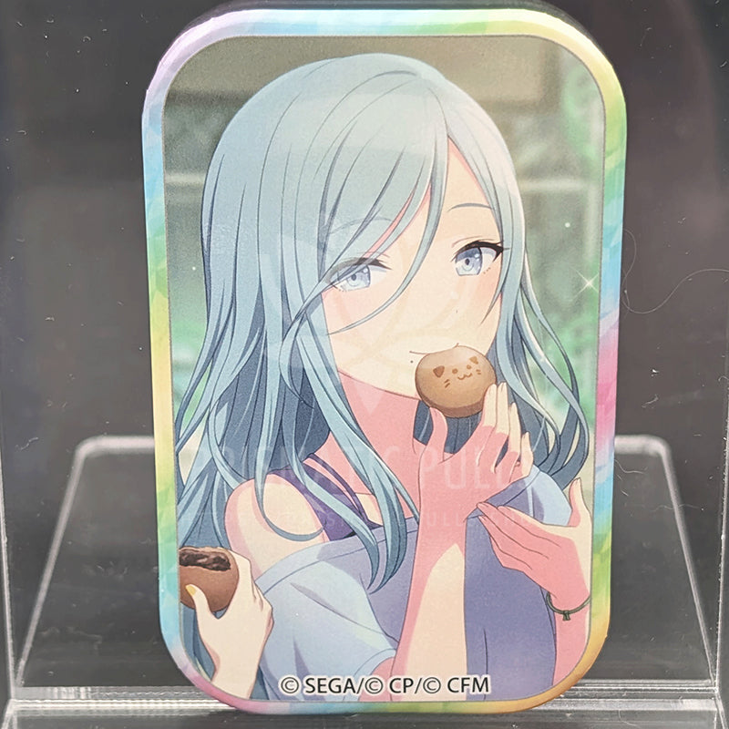 Project SEKAI - Square Can Badge - Shizuku Hinomori ("At This Festival Bathed in Twilight")