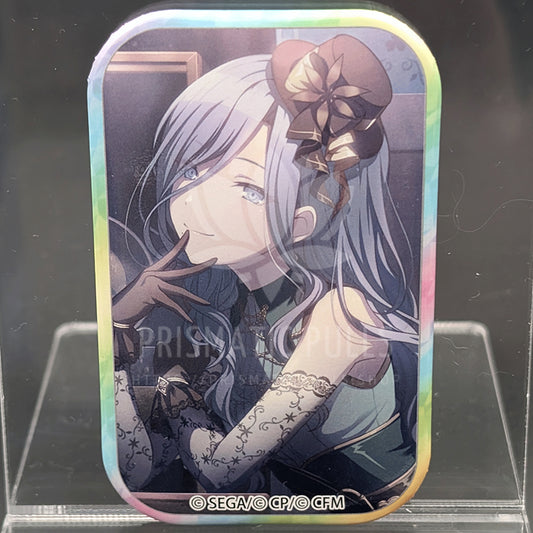 Project SEKAI - Square Can Badge - Shizuku Hinomori ("At This Festival Bathed in Twilight" trained ver.)