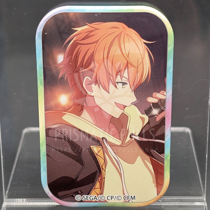 Project SEKAI - Square Can Badge - Akito Shinonome ("At This Festival Bathed in Twilight")