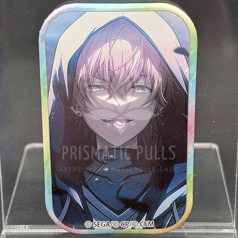 Project SEKAI - Square Can Badge - Akito Shinonome ("At This Festival Bathed in Twilight" trained ver.)