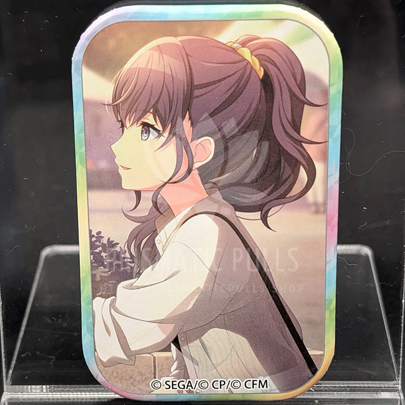 Project SEKAI - Square Can Badge - Mafuyu Asahina ("At This Festival Bathed in Twilight")