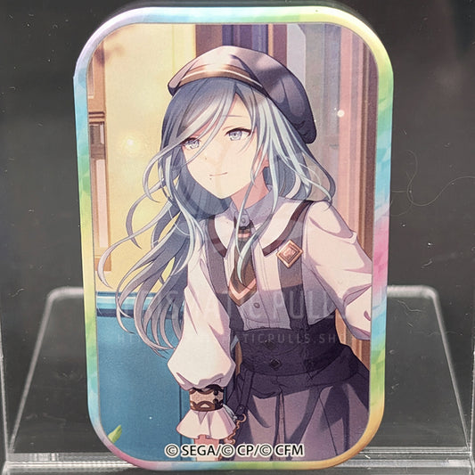 Project SEKAI - Square Can Badge - Shizuku Hinomori ("Friendship Rebuilt" trained ver.)