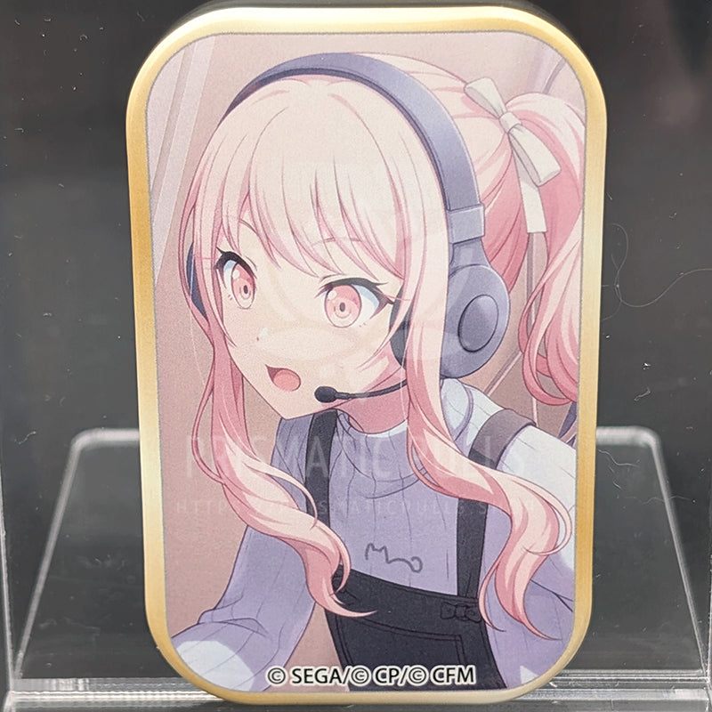 Project SEKAI - Square Can Badge - Mizuki Akiyama ("Farewell, My Mask")