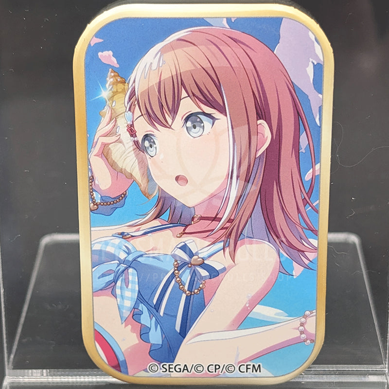 Project SEKAI - Square Can Badge - Minori Hanasato ("Chasing The Sparkle Beyond the Blue Sky" trained ver.)