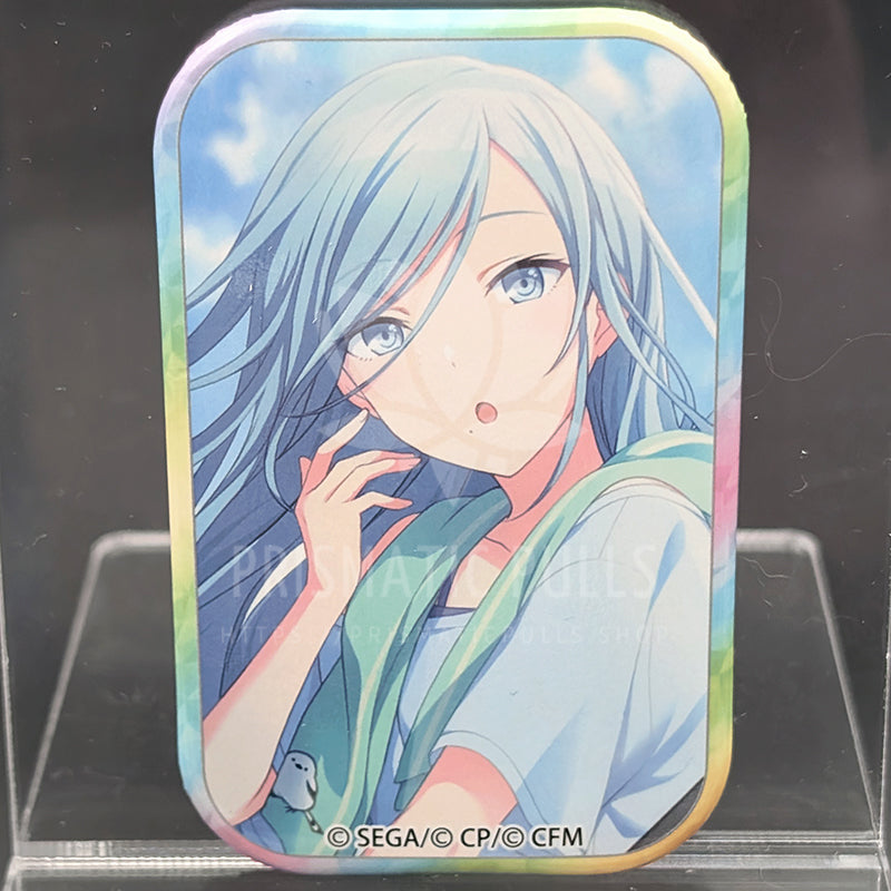 Project SEKAI - Square Can Badge - Shizuku Hinomori ("Chasing The Sparkle Beyond the Blue Sky")
