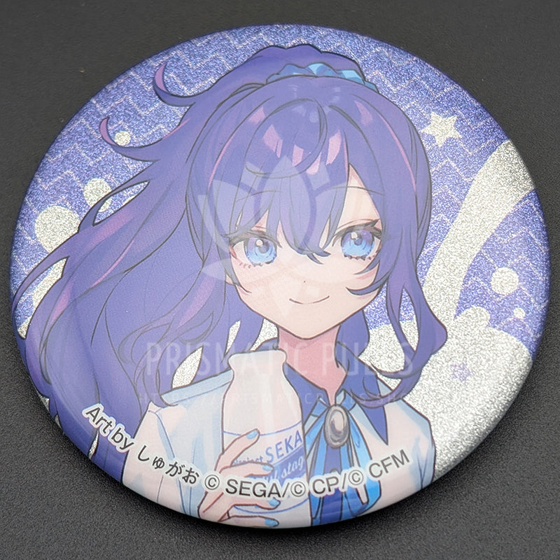 Project SEKAI × Lawson - Glitter Can Badge - Mafuyu Asahina (2024 ver.)