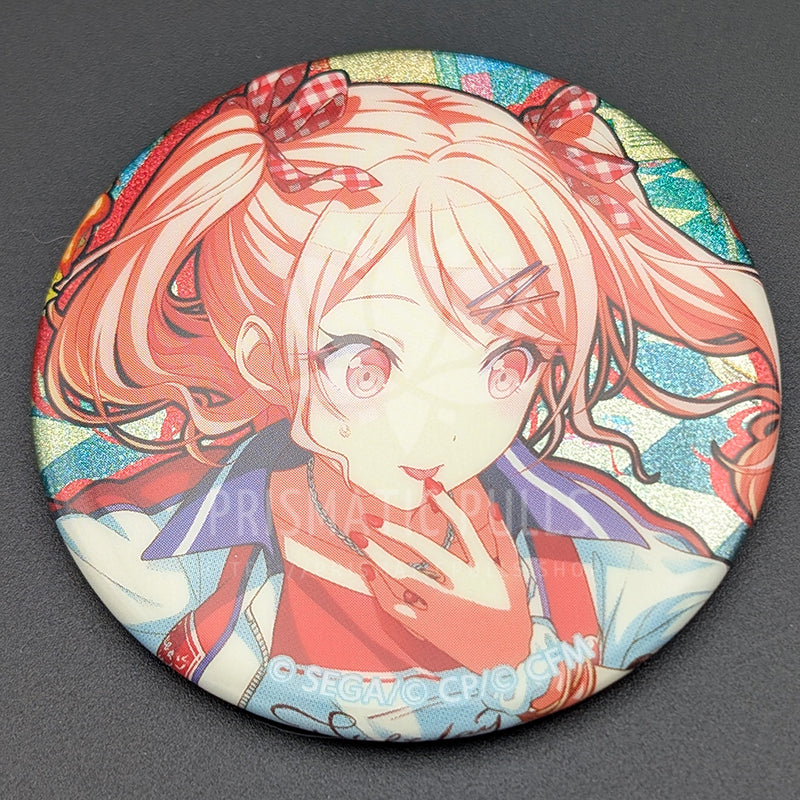 Project SEKAI - Glitter Can Badge - Mizuki Akiyama ("Bustling Cafe ●REC!" trained ver.)