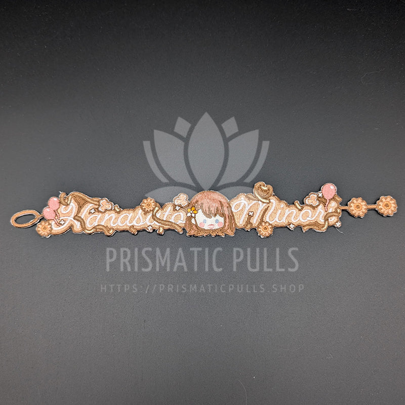 Project SEKAI - Embroidered Bracelet - Minori Hanasato