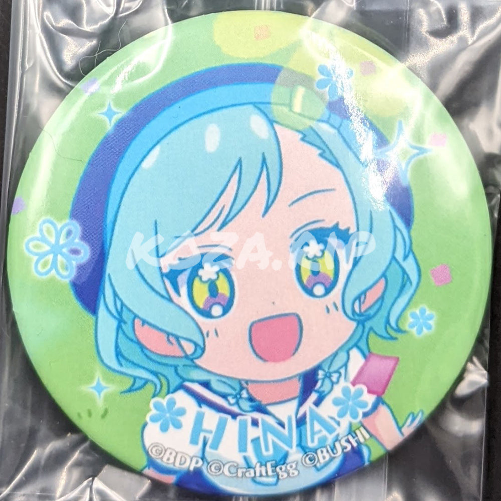 BanG Dream! - Can Badge - Hina Hikawa ("Brand New Pastel Road" Ver. B)