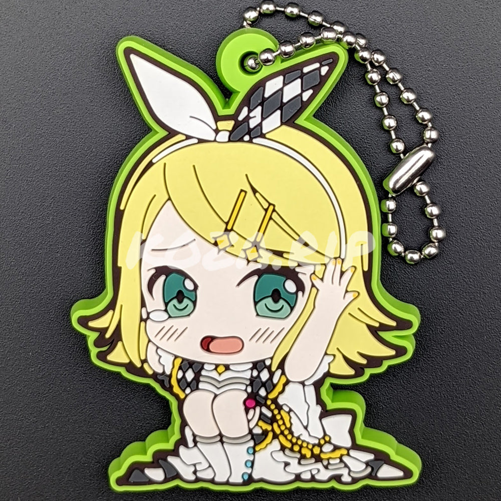 Project SEKAI x Vivimus - Rubber Keychain - Rin Kagamine (MORE MORE JUMP! ver.)