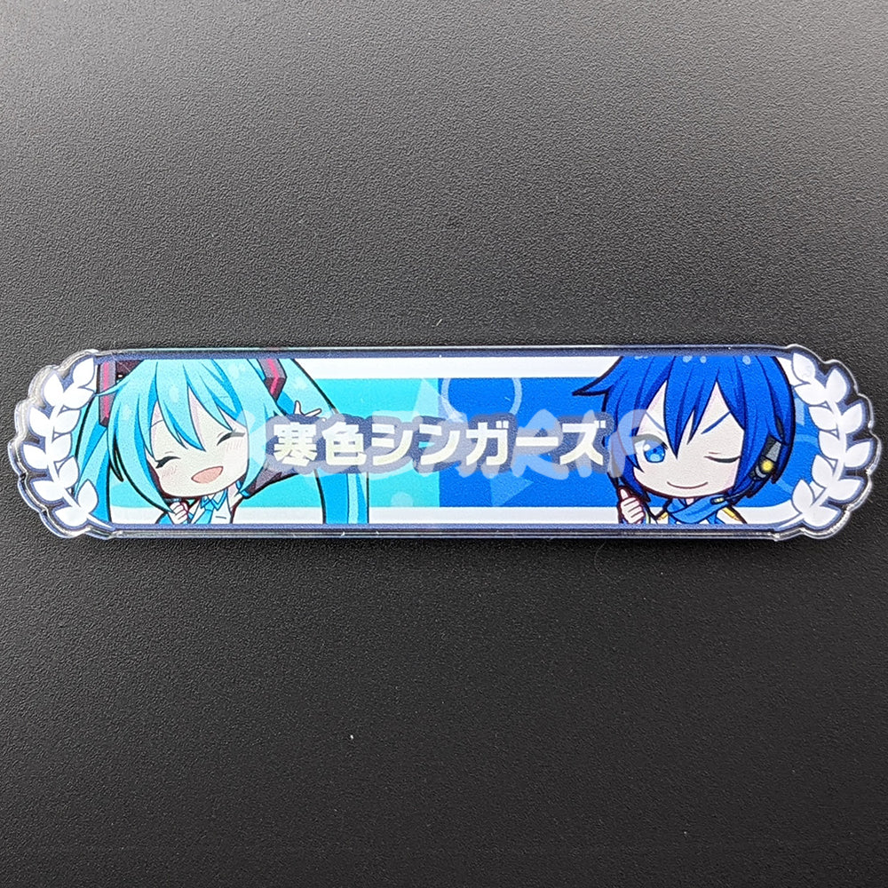 Project SEKAI - Kizuna Rank Acrylic Badge - Miku Hatsune & KAITO