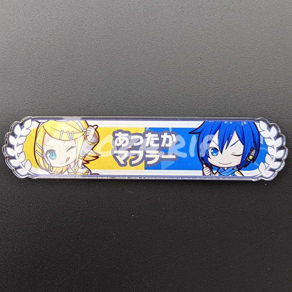 Project SEKAI - Kizuna Rank Acrylic Badge - Rin Kagamine & KAITO