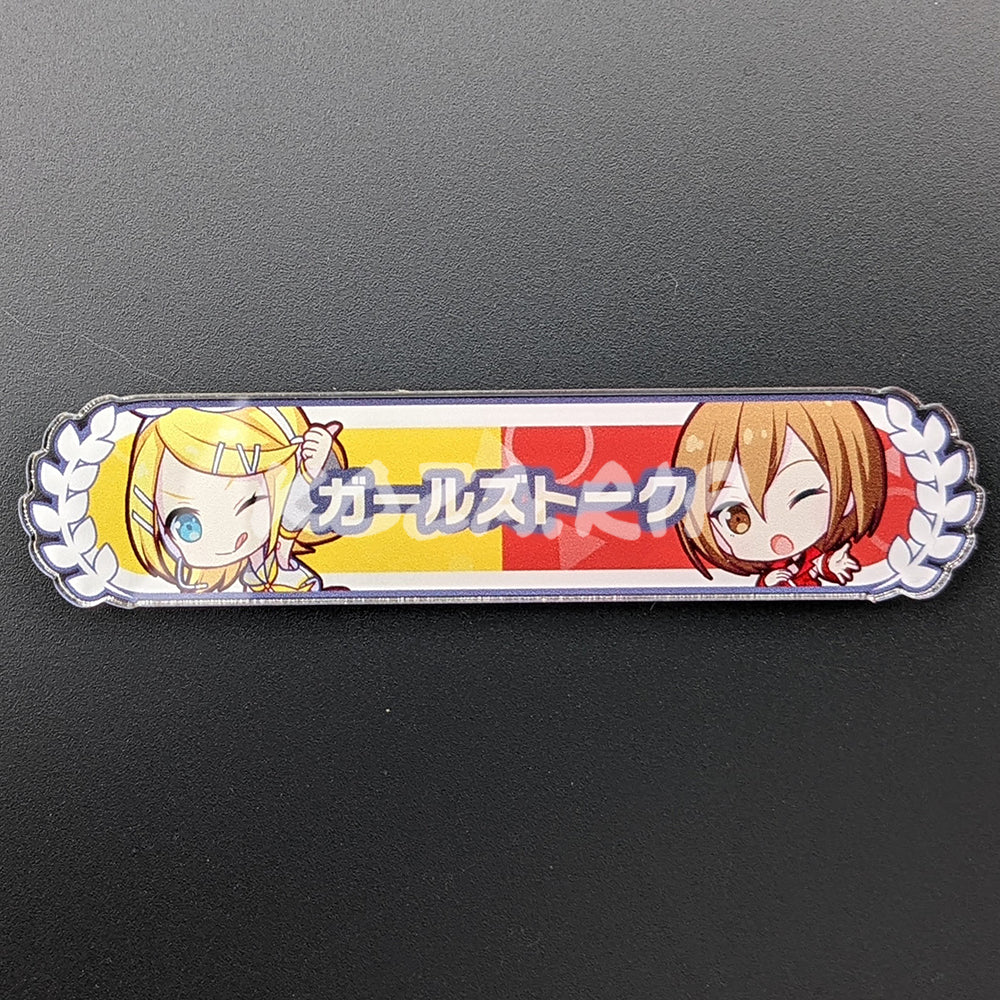Project SEKAI - Kizuna Rank Acrylic Badge - Rin Kagamine & MEIKO