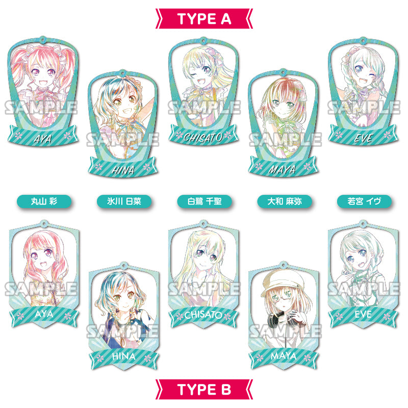 BanG Dream! × Ani-Art - Acrylic Keychain - Chisato Shirasagi (Vol. 1 Ver. B)