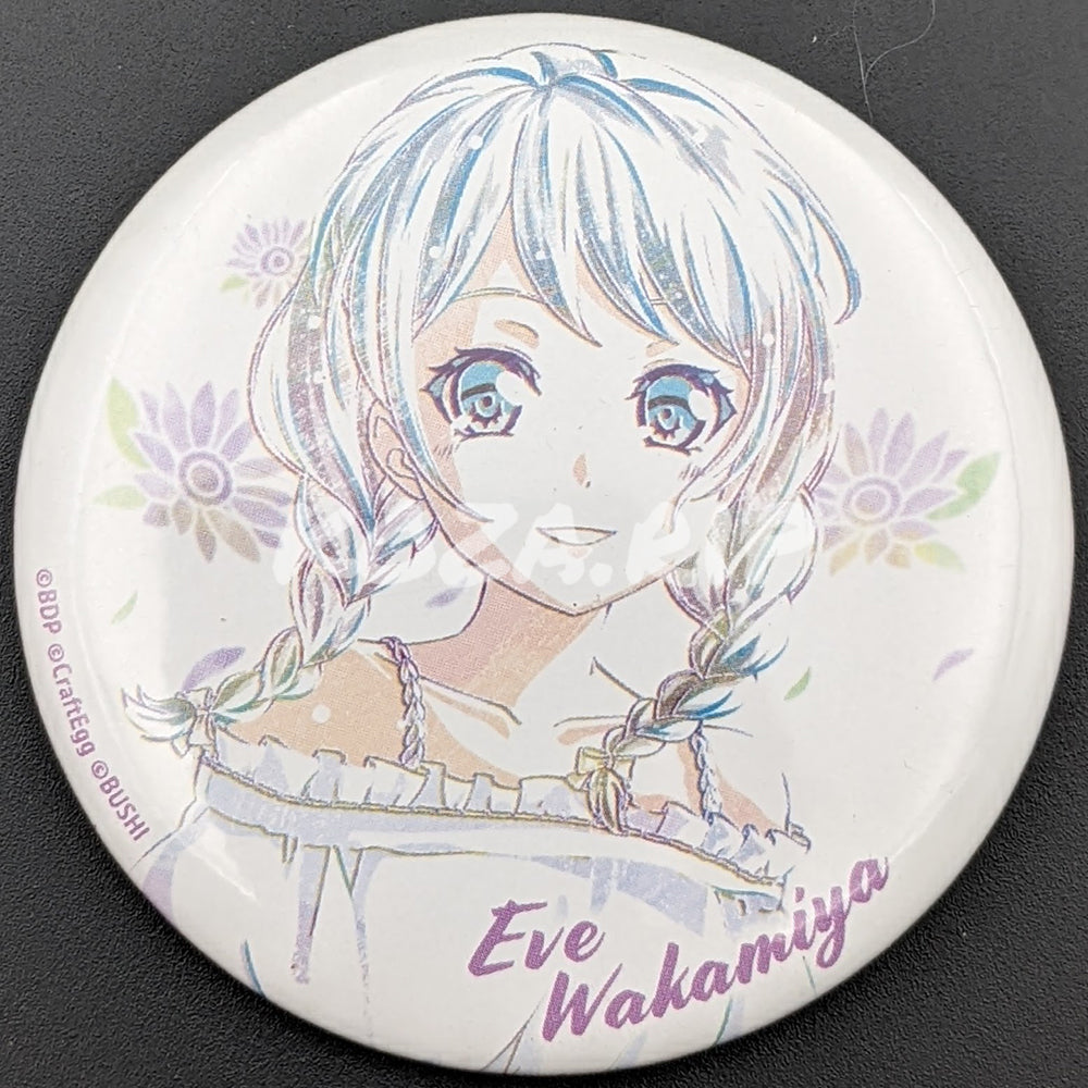 BanG Dream! × Ani-Art - Can Badge - Eve Wakamiya (Sunflower ver.)