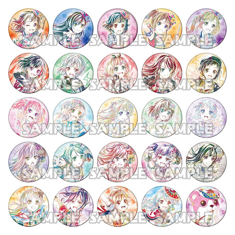 BanG Dream! × Ani-Art - Can Badge - Eve Wakamiya (2019 Trading Vol. 2 ver.)