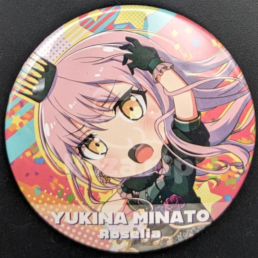 BanG Dream! GARUPA☆PICO ~Ohmori~ - CD Benefit Can Badge - Yukina Minato