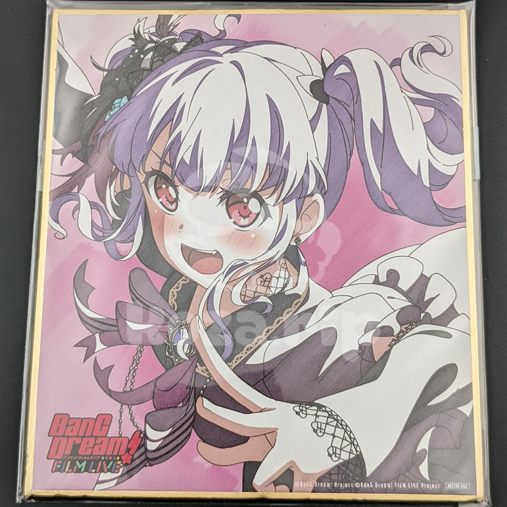 BanG Dream! FILM LIVE - Mini Shikishi - Ako Udagawa