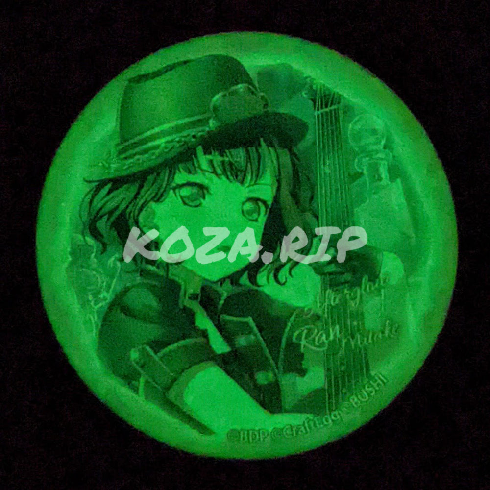 BanG Dream! - Capsule Can Badge - Ran Mitake (Glow ver.)