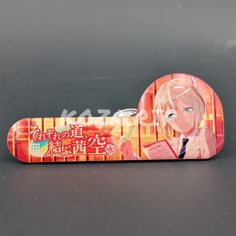 BanG Dream! - Enamel Badge - Moca Aoba "Separate Paths Under One Sky" banner