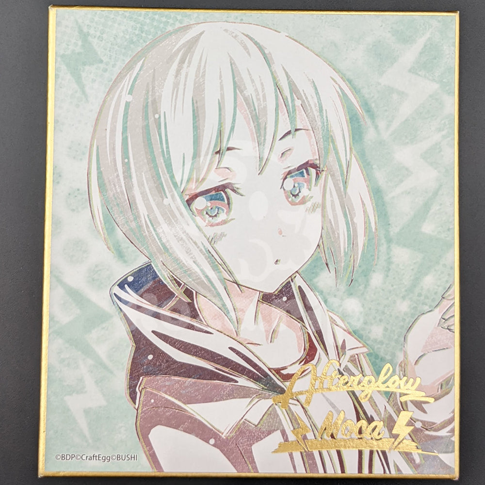 BanG Dream! × Ani-Art - Mini Shikishi - Moca Aoba (Casual ver.)