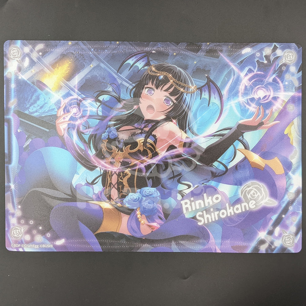 BanG Dream! - Visual Sheet - Rinko Shirokane ("Determined Darkness, Blue Rose Pride")