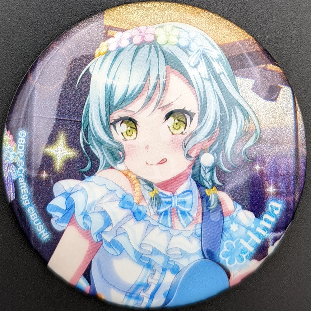 BanG Dream! - Glitter Can Badge - Hina Hikawa ("Backstage Pass 2")