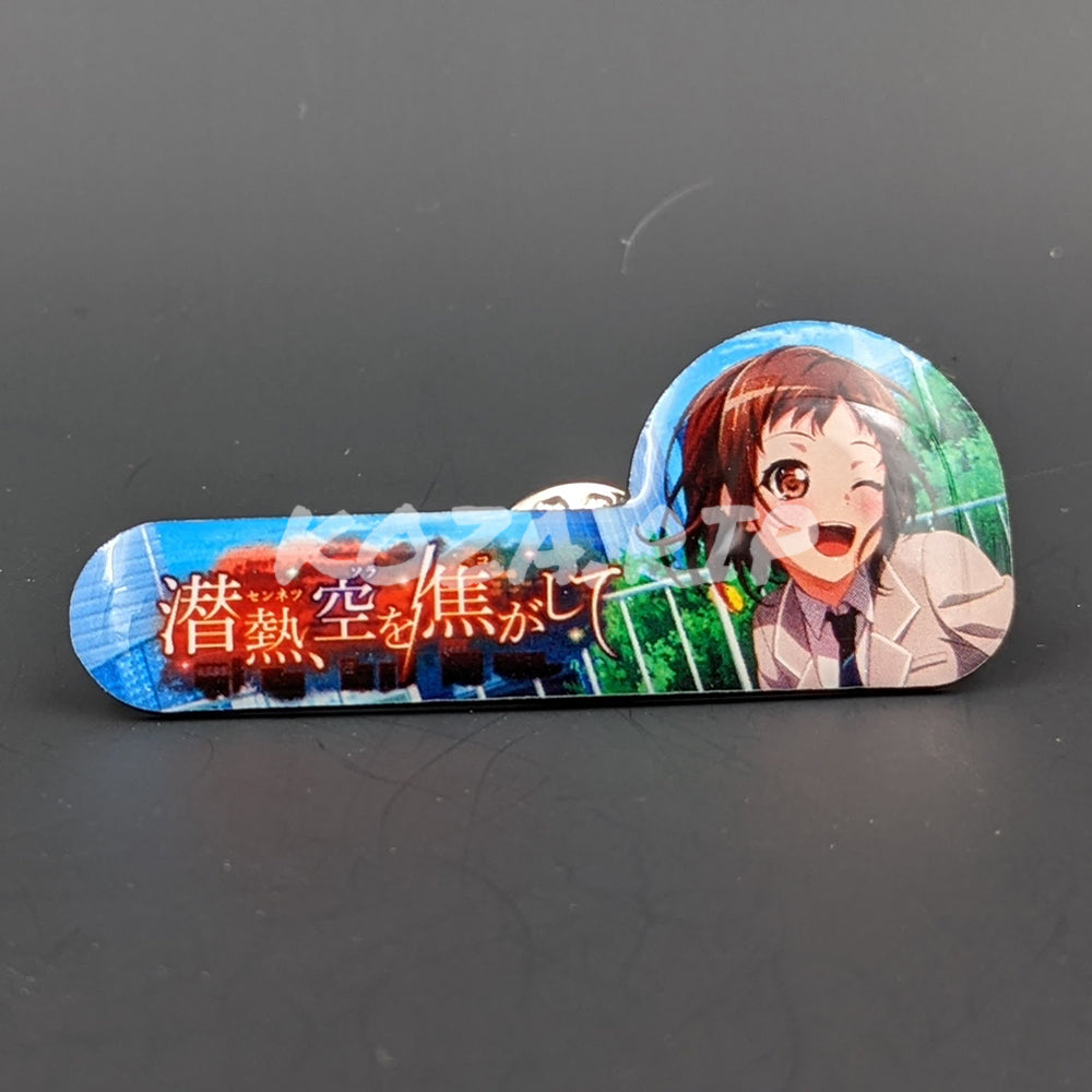 BanG Dream! - Enamel Badge - Tsugumi Hazawa "Dormant Heat Scorching the Sky" banner