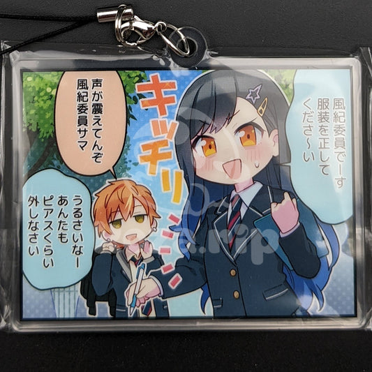 Project SEKAI - Comic Acrylic Keychain - "Unsuited to be Hall Monitor"