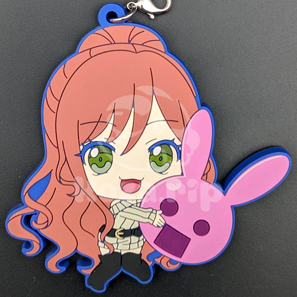 BanG Dream! - Mugyutto Rubber Keychain - Lisa Imai (Normal ver.)