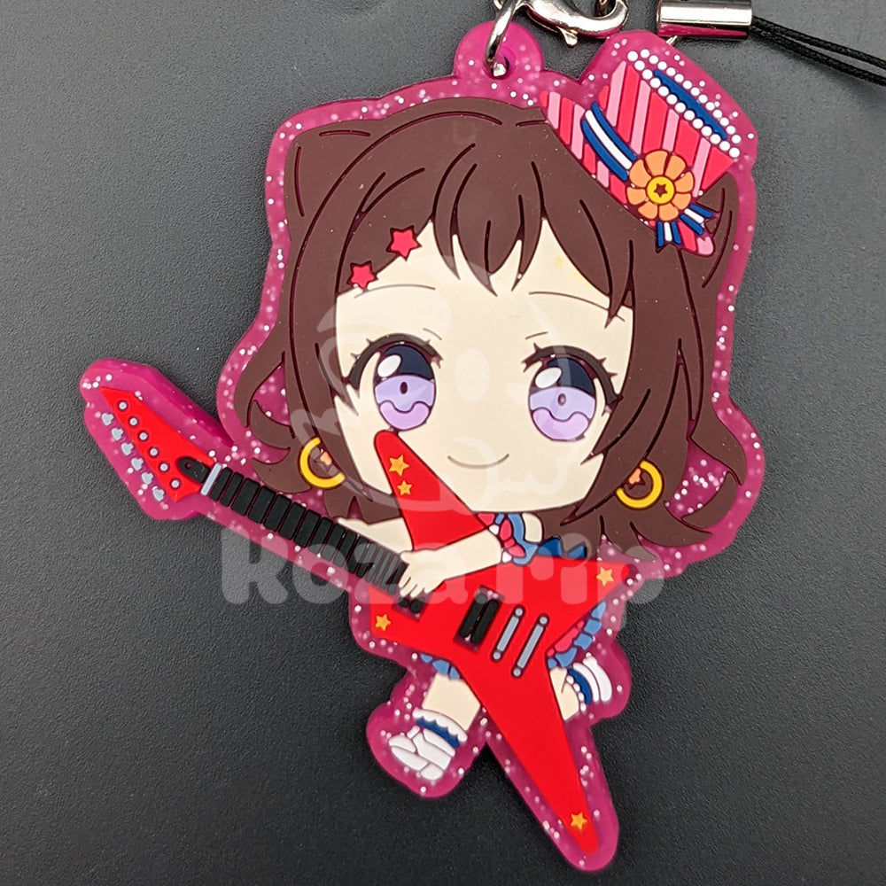 BanG Dream! - Mugyutto Rubber Keychain - Kasumi Toyama (Vol. 2 Glitter ver.)